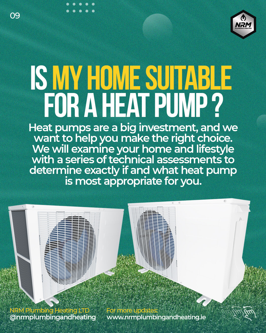 air to water heating system Ireland cost
